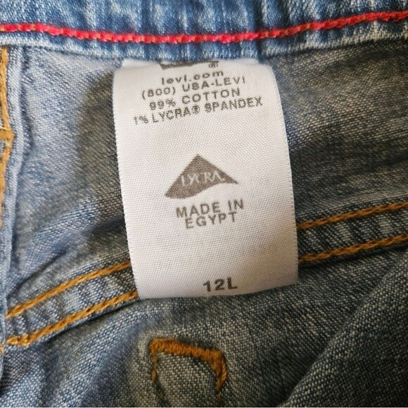 Levi's 550 Jeans Women’s 12L (31x32) Relaxed Fit Bootcut Mid Rise Medium Wash - Picture 3 of 10